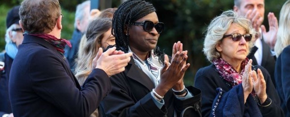 Ramatoulaye Diop et Michel Blanc